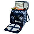 Equipped Picnic Cooler for Two